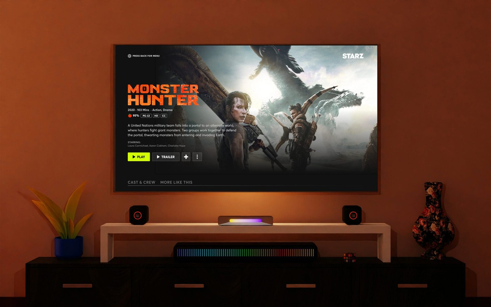 STARZ OTT Redesign