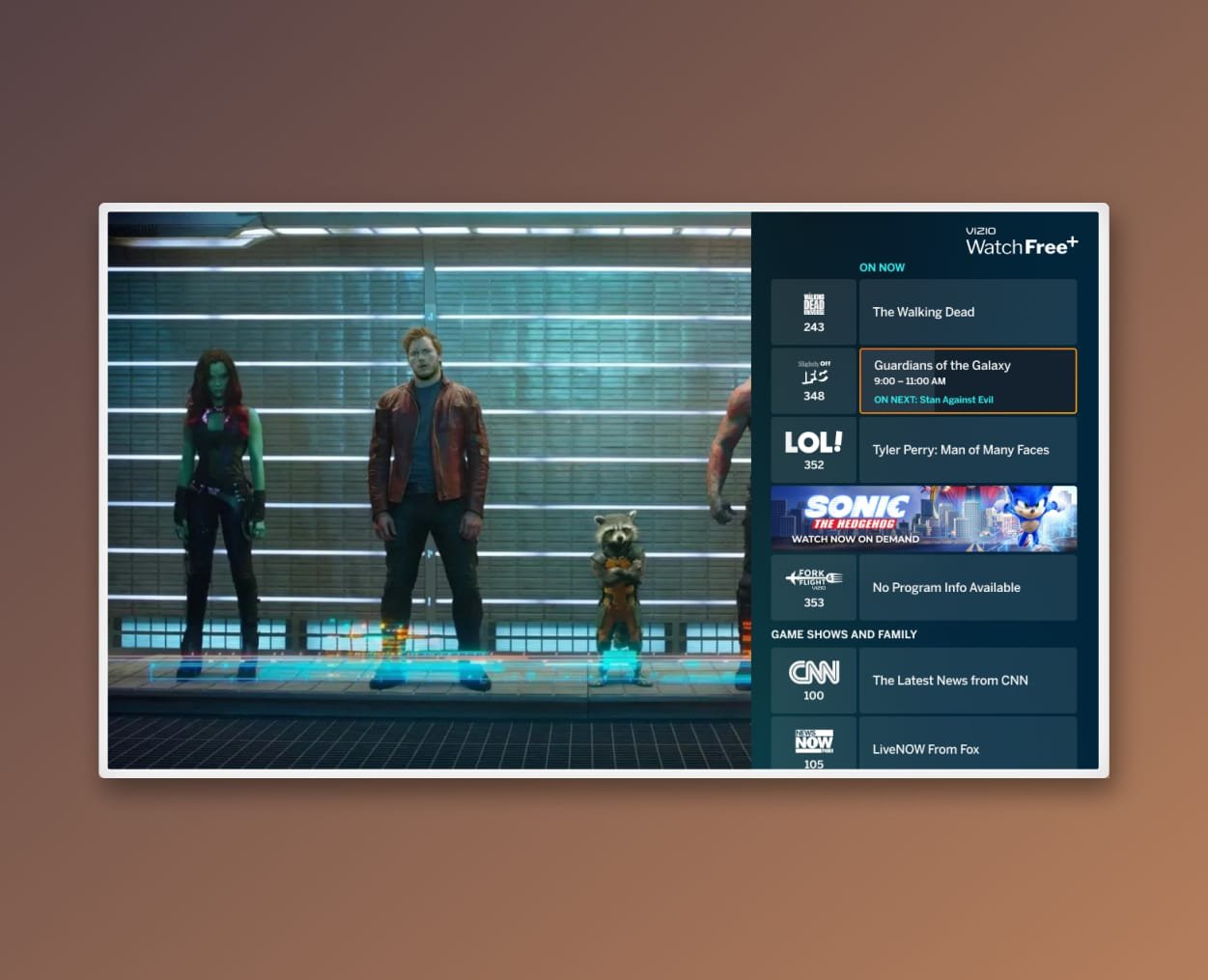 Vizio’s WatchFree+ (FAST Channels)