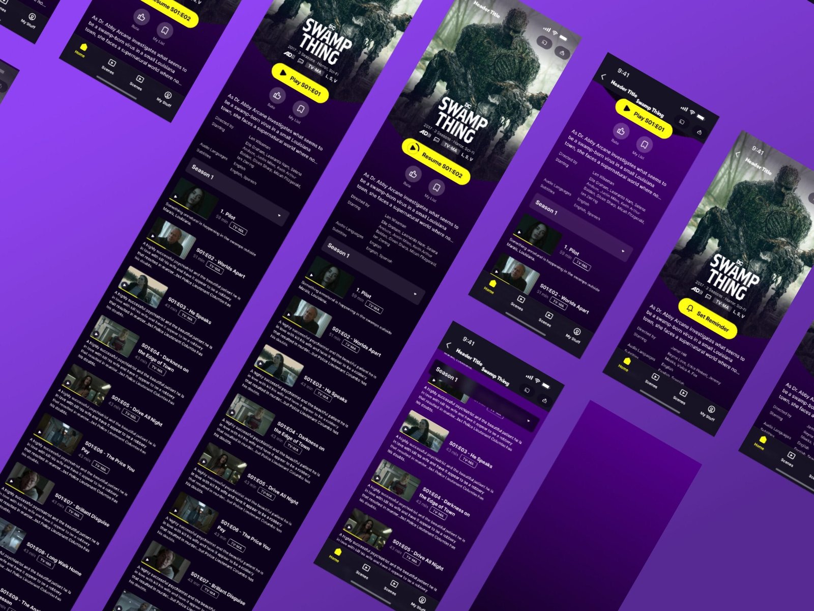 Tubi’s Mobile Detail Page