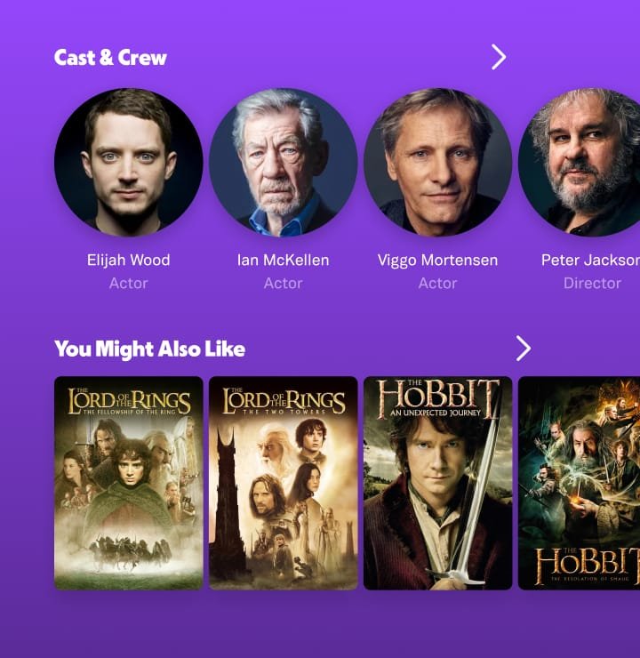 Tubi’s Mobile Detail Page