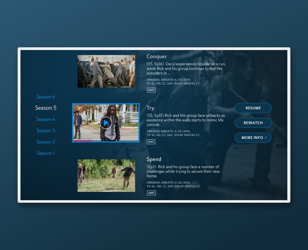 Spectrum’s EPG