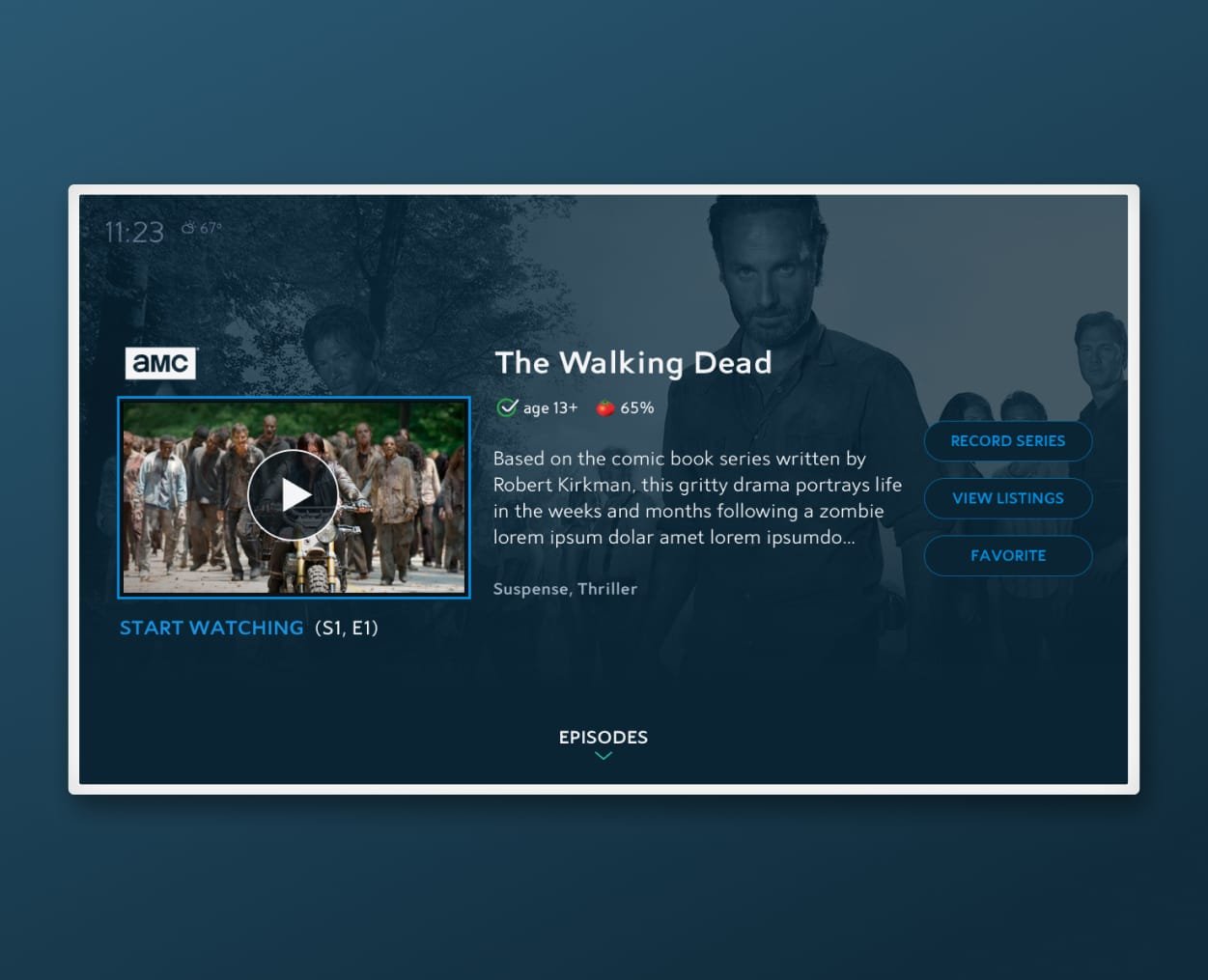 Spectrum’s EPG